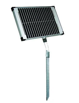 Weatherproof Solar Panel 30 Watt With Mounting Stake 12V Electric Energisers • £124.99