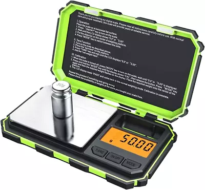 ORIA Pocket Scale 200G/0.01G Digital Mini Scale Precision Scale With Tare And  • $29.64