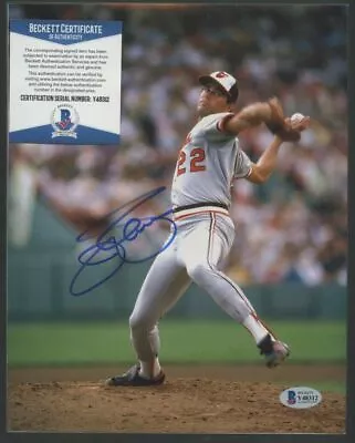 Jim Palmer Signed Baltimore Orioles 8x10 Autographed Photo BAS Beckett COA • $40