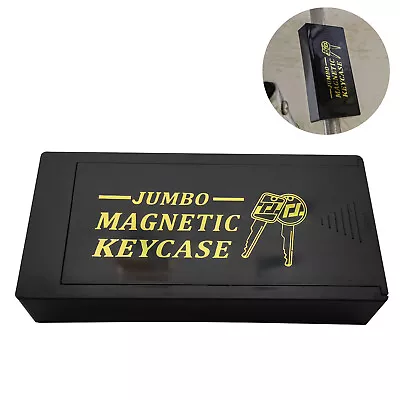 Magnetic Car Key Holder Box Outside Secret Stash Under Case Money Compartment • £5.99