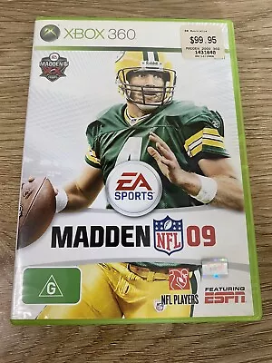 Xbox 360 Madden NFL 09 Video Game • $8