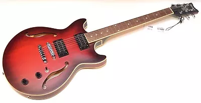 Ibanez AM53 Electric Guitar Sunset Red Flat Finish - Pro Setup • $349.99