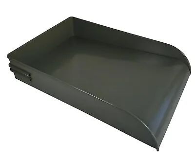Mid Century Industrial Tanker Desk Metal File Desktop Orgainizer Inbox Mail Slot • $29.40