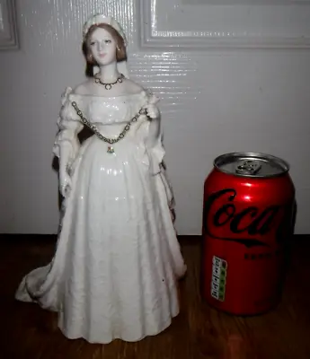 Coalport Brides Figurine ~ Queen Victoria ~ Limited Edition ~ Excellent • £60