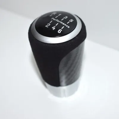 Carbon Performance Alcantara Shift Knob 6 Speed Weighted For BMW M3 E46 E60 E90 • $39.99