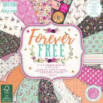 CLEARANCE First Edition FSC 6x6 Paper Pad - Forever Free New • £4