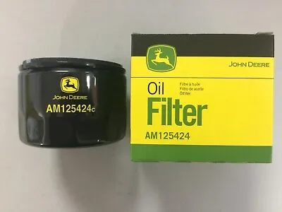 John Deere Genuine OEM Oil Filter - AM125424. John Deere Dealer. • $28.50