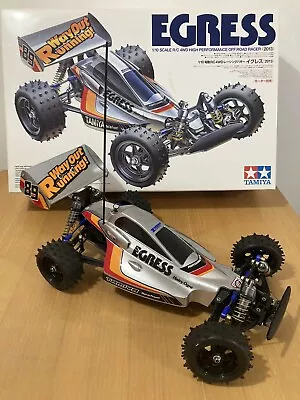 Tamiya Egress 2013 Model 58583 With New Tamiya TZ Motor • £385