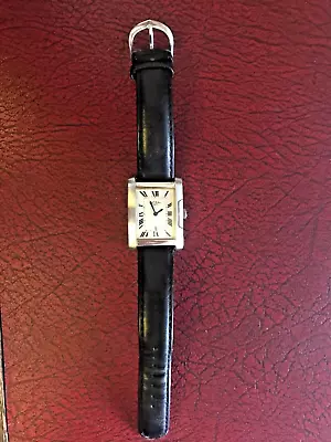 Vintage Savannah Rotary Wrist Watch/REF 10631/ Black Leather Strap Gd/w Order • $63.16