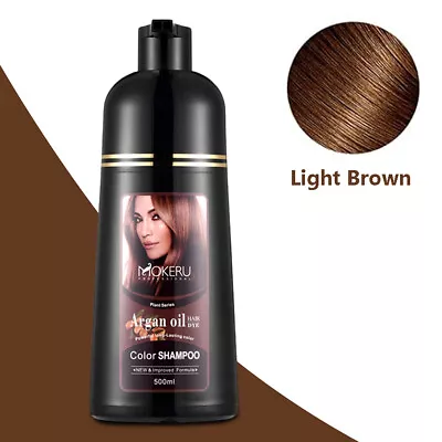 Shampoo 500ml Hair Dye Hair Dye Instant Fast Permanent Natural Coconut DYE Color • $20.90