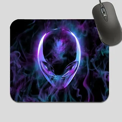 $6.99 • Buy Alienware Logo With Blue Smoke Logo Custom Mouse Pad L47 Computer Mouse Mats