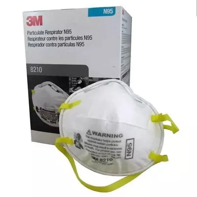 3M 8210 N95 Particulate Respirator 20 Masks Per Box EXP. 07/2025 Valid Codes • $14.94