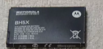 Motorola BH5X 3.7V Lithium Ion Battery Made In China  • $6