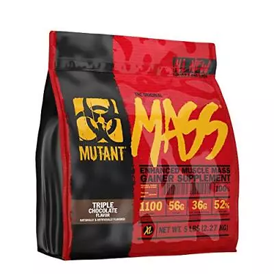 Mutant Mass Weight Gainer Protein Powder 1100 Calories – 56 G Protein 5 LBS • $52.37