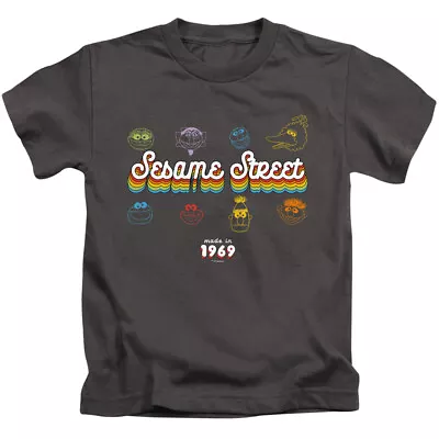 SESAME STREET MADE IN 1969 Toddler Kids Graphic Tee Shirt 2T 3T 4T 4 5-6 7 • $21.95