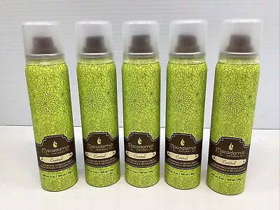 5 Pack Macadamia Natural Oil Control Fast Drying Working Spray 3 Oz Travel Size • $24.95