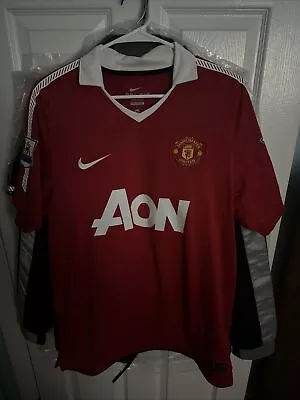 2010/11 Manchester United Paul Scholes Home Jersey Size M Premier League • $99.99