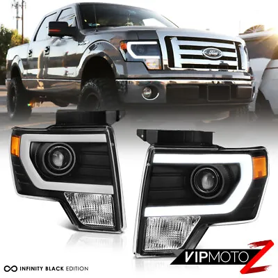 2009-2014 F150 Lobo  FiBer OptiC  Neon Tube Projector Head Lights Assembly PAIR • $179.99