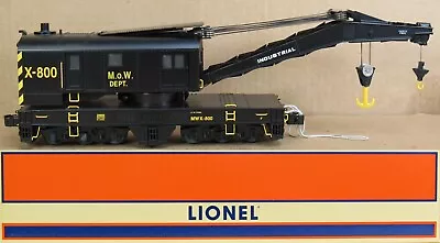 Lionel 29800 TMCC MoW Operating Crane *DIE-CAST* VIDEO O-Gauge LN • $329.99