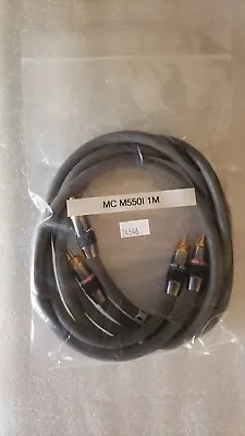 Monster M550i M-Series Hi-Performance Analog Stereo RCA Cable (1M/3.3) - NEW • $58