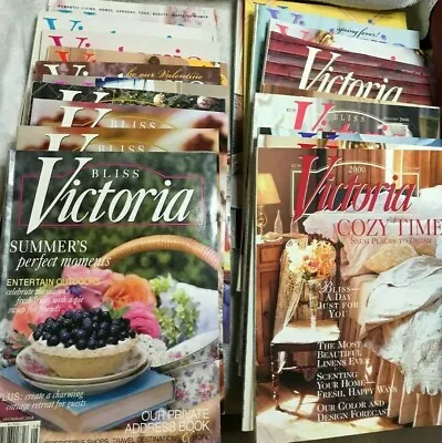 You Pick VICTORIA MAGAZINE Years 1990-2024 Complete Unless Noted NEW ITEMS ADDED • $8.55