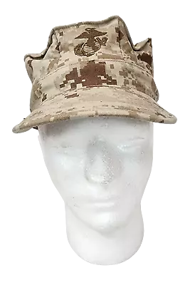 Used (see Description) USMC Desert Marpat Patrol Cap *mocinc.1982* • $13.99