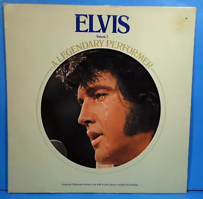 Elvis Presley Legendary Performer Vol 2 1976 Booklet Great Condition! Vg+/vg!!c • $9.99