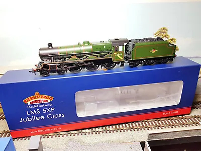 31-186A Bachmann LMS Jubilee Class No.45654 'HOOD' BR Lined Green Late Crest • £160