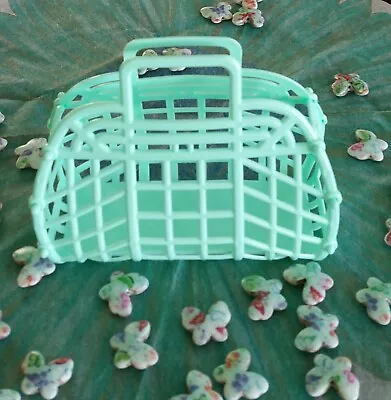 10 Party Favor Bags-NEW Vintage Retro 5  (1980's) Jelly MINT Purse (US Made) • $30