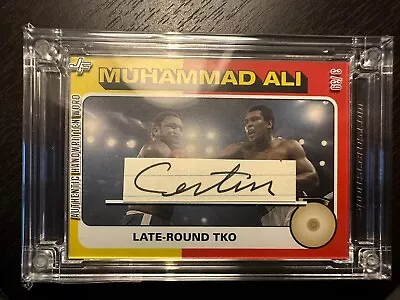 Muhammad Ali 2023 Jersey Fusion Authentic Handwritten Word 3/39 • $45.99