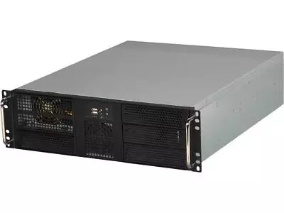 Athena Power RM-3U3046X708 3U Black Rackmount EATX Chassis 4 X 5.25  Drive Bays • $464.15