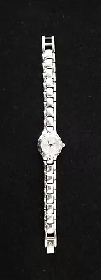 Guess Minimalist Watch Silver Tone I65832L3 Link Band 6  Max Size New Battery • $11.24