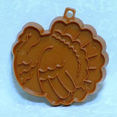 $6.25 • Buy  Hallmark Vintage Plastic Cookie Cutter - Thanksgiving Turkey Fall Farm Harvest