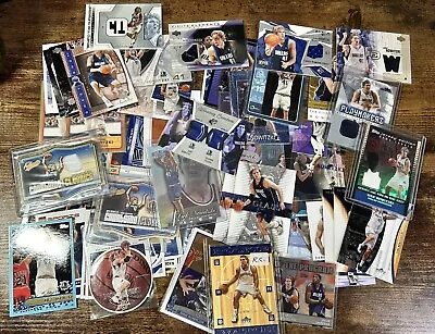 Mega Lot Of Dirk Nowitski Basketball Cards Rookies Jersey Patch Serial Num’d • $35