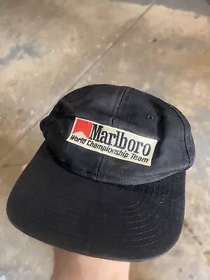 Vintage Marlboro World Championship Snap Back Hat    • $14.99