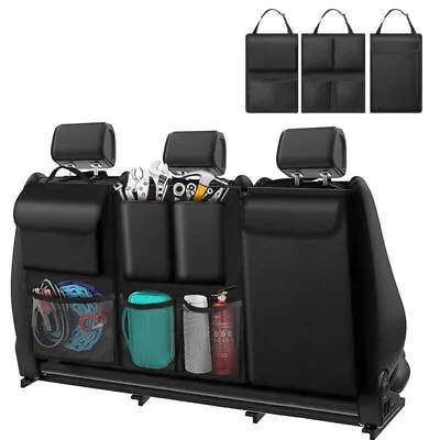 Universal Car Interior Back Seat Trunk Organizer Storage Pocket Bag Accessories • $26.88