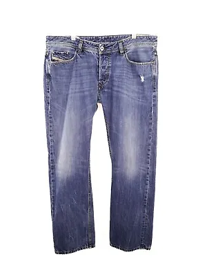 Diesel Industry Viker Orm80 Mens Denim Jeans Sz 38x30 Lightly Distressed (579) • $39.20