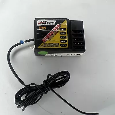 Hitec Micro 555 28572 Dual Conversion Receiver   RCD8500 72 MHz • $26.99