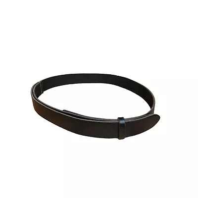 Martin Margiela 0 10 Artisanal  Vintage Black Leather Double Ended Belt • $400