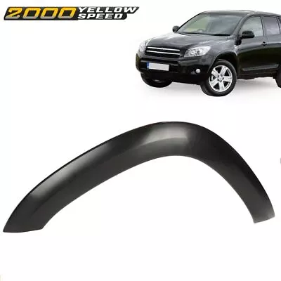 Fit For 2006-2012 Toyota RAV4 Front Left Side Bolt-On Fender Flare Smooth Black • $33.48