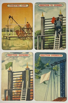 £19 • Buy Vintage Pepys Card Game WWII  They're Off:  (Castell Bros) 1940, Horse Racing,