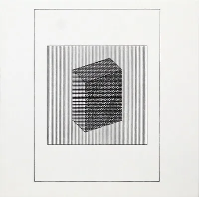 Sol LeWitt | Untitled I From  Ficciones  | 1984 | Serigraph | Mint Condition • $125