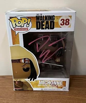 DANAI GURIRA Signed The Walking Dead “MICHONNE” Funko Pop #38 - Revolution COA • $32