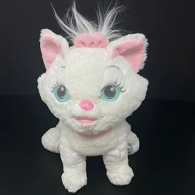 Disney Store Aristocats White Marie Cat Plush 11  Stuffed Animal Authentic Patch • $14.99