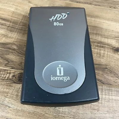 IOmega 80 GB External Hard Drive ⚠️no Power Cords⚠️ • $34.99