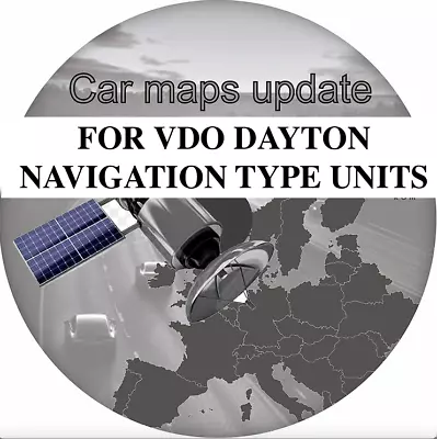 SAT NAV DISC MAP UPDATE  CD Compatible With VDO DAYTON 2015 UK & IRELAND • £18.90