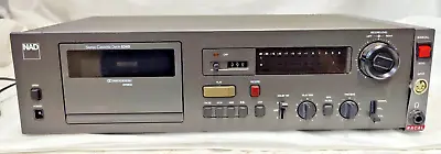 NAD 6340 Stereo Cassette Deck DOLBY B-C NR HX PRO DYNEQ - PARTS • $99.99