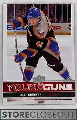 2012-13 Upper Deck #236 Matt Donovan Rookie Young Guns RC New York Islanders • $0.99