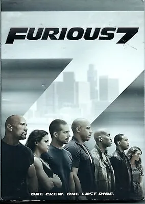 Vin Diesel & Dwayne Johnson In FURIOUS 7 On DVD - Brand New Sealed • $6.79