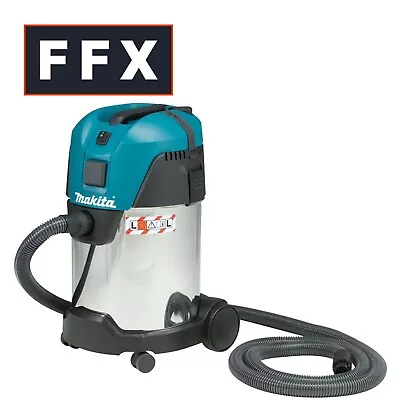 Makita VC3011L/1 110v Vacuum Cleaner Wet And Dry Dust Extractor 28L Class L  • £271.45